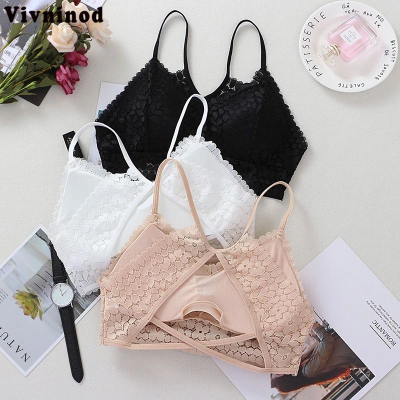 

2019 New Women Wireless Vest Bra Sleeping Brassiere Full Coverage Breathable Ultra Thin Padded Bra Wireless Beauty Back Lingerie