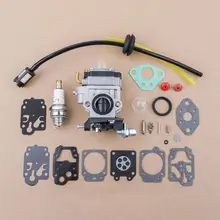

15mm Carburetor w/ Repair Kit For 43cc 47cc 49cc 52cc CG430 CG520 BC430 BC520 40-5 Brush Cutter Grass Trimmer
