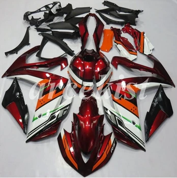 

New ABS Injection Mold Full Fairings kit Fit For YAMAHA YZF- R3 R25 2015 2016 2017 2018 15 16 17 18 Custom Free Red orange