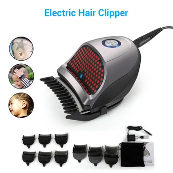 

Portable Bald Head Clipper Shortcut Self-Haircut Kit Hair Clippers Cordless Rechargeable Hair Trimmers Beard Shaver with 9 Combs