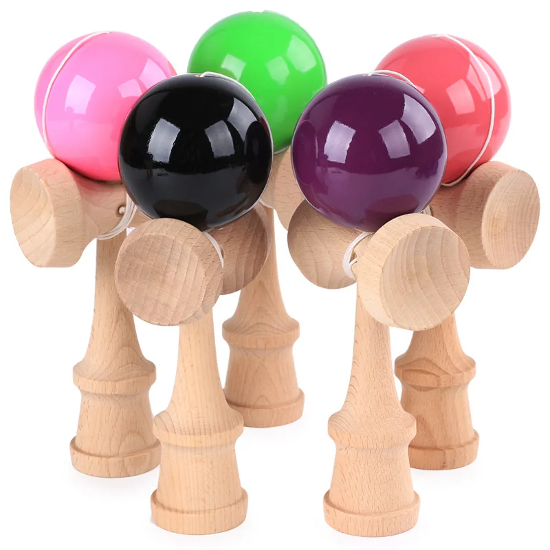 1 шт., Детские деревянные игрушки Kendama, умелые Игрушки Для Жонглирования, игрушки для снятия стресса, обучающие игрушки для взрослых и детей, спортивные игрушки для улицы, шары