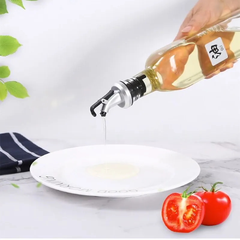 1/3 PCS Bottle Stopper Leak Proof Wine Stopper Bottle Cap Wine Pourer Spout Dispenser Olive Oil Sprayer Kitchen Tools wine bottle stoppers wine pourers wine accessories liquor pourers liquor dispenser