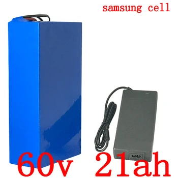 شراء60V 21AH 2000W 2500W بطارية سكوتر كهربائي حزمة 60V 20AH ليثيوم بطارية 60V 20AH الكهربائية دراجة البطارية استخدام Samsung الخليوي