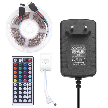 

10M 32.8FT Flexible Strip Light 3528 RGB 600LED SMD Remote Fairy Lights Room TV Party Bar Backlight Bias lighting