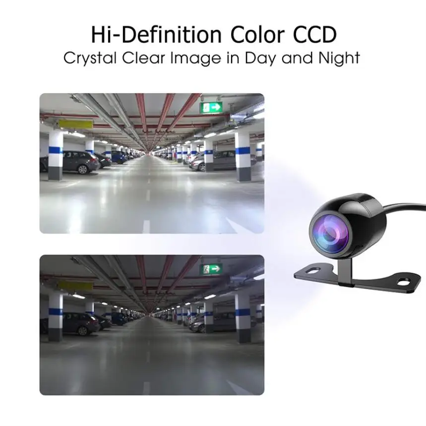 HD Car Rear View Camera Upgrade Reversing Vehicle Camera For Car Reverse Camera 170 Degree Wide Viewing Angle Parking Cameras