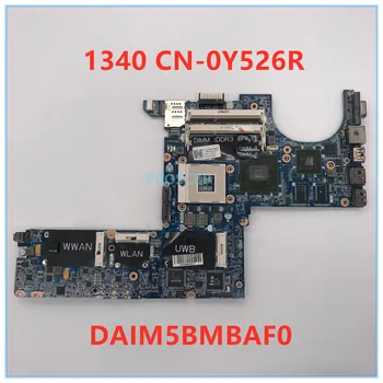 

High quality For XPS 1340 Laptop motherboard CN-0Y526R 0Y526R Y526R DAIM5BMBAF0 GT210M 100% working well
