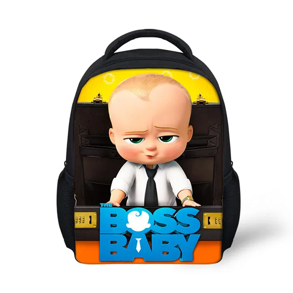 Boss-baby F FORUDESIGNS/3 шт./компл. с принтом Динозавр Детский сад Школьный детский рюкзак, школьные сумки для детей мальчиков ранец Mochila Escolar - Цвет: Boss-baby F