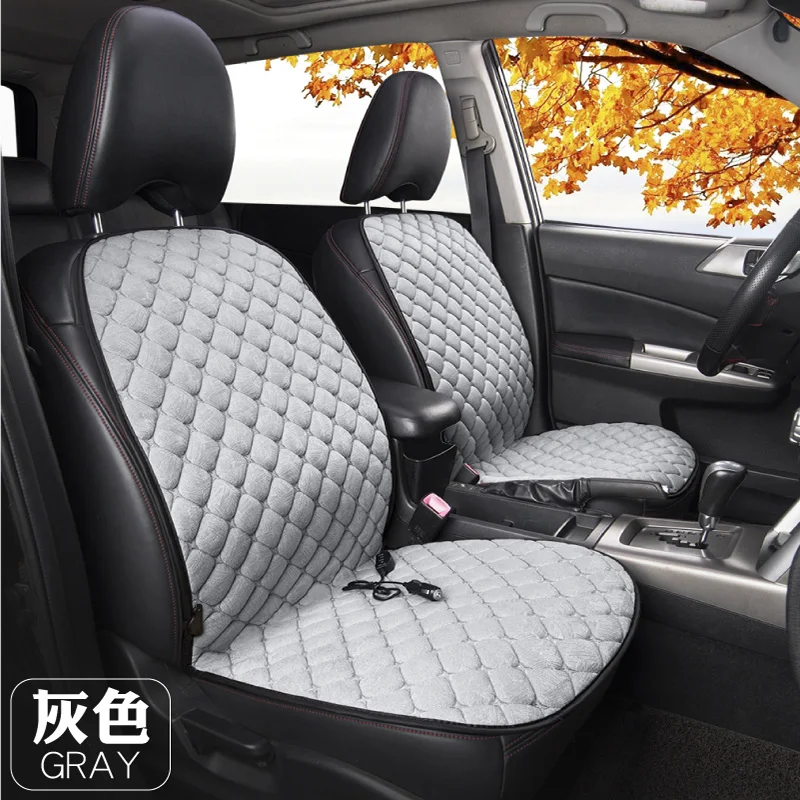

Car heating pad 12V Heated Car Seat heating Cushion cover winter Control Temperature Electric Heating car seat protection cover