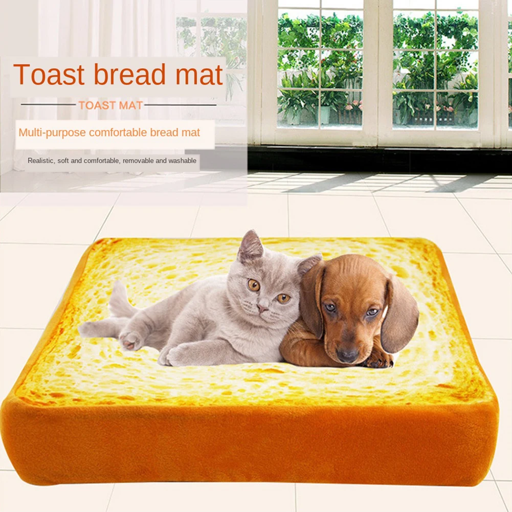 Dog Kennel Sponge-Cushion Removable Bread Soft Puppy-Mats Pet-Bed Pets Cat Kitten Sleep-Play