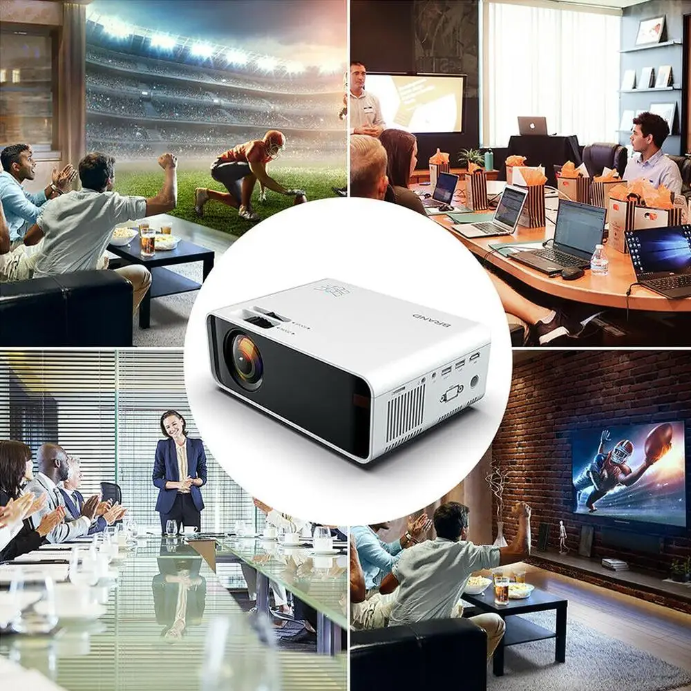 LED MINI Projector AN10 480P Resolution Portable 3D video Beamer Home Cinema Optional Android WIFI Projector