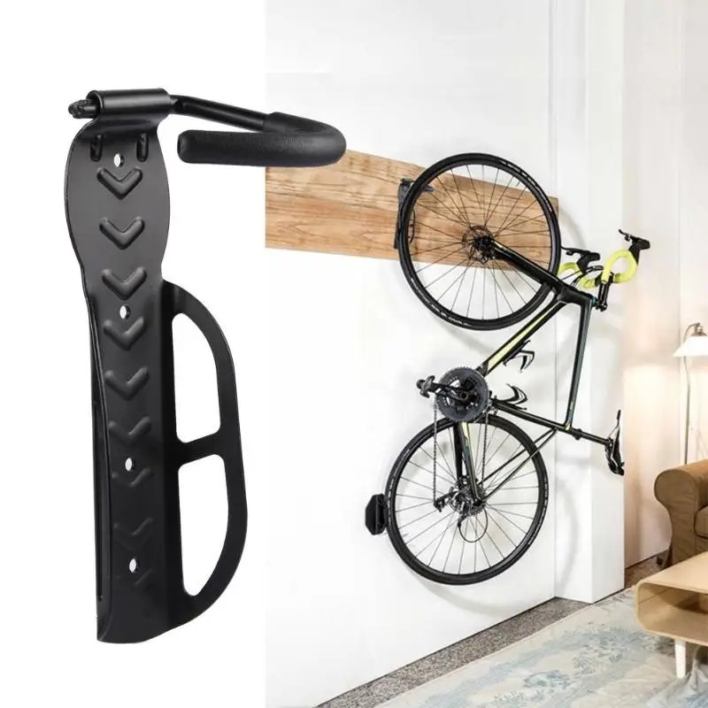 Настенная вешалка для горного велосипеда на открытом воздухе, специальная стойка, крепится на стойке, держатель, Повседневная долговечность, настенная вешалка, наборы крючков - Цвет: B
