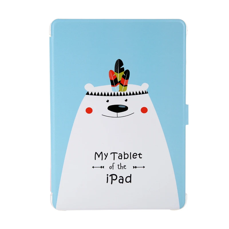 Мягкий чехол для планшета для iPad Air 3 Pro 10,5 дюймов, чехол с милым мультяшным рисунком, противоударный защитный рукав, пробуждение сна, Новое поступление - Цвет: Черный