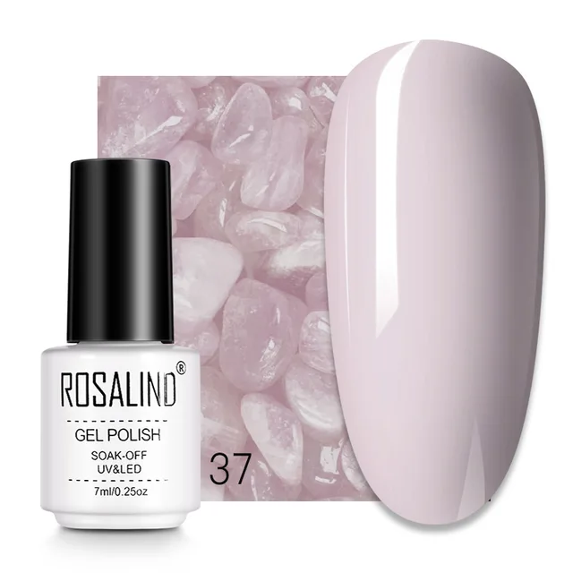 ROSALIND 7ML Nail Gel Polish Hybrid Varnishes All For Manicure Nails Art Base Top Coat UV Lamp Vernis Semi Permanent Varnishes RC37