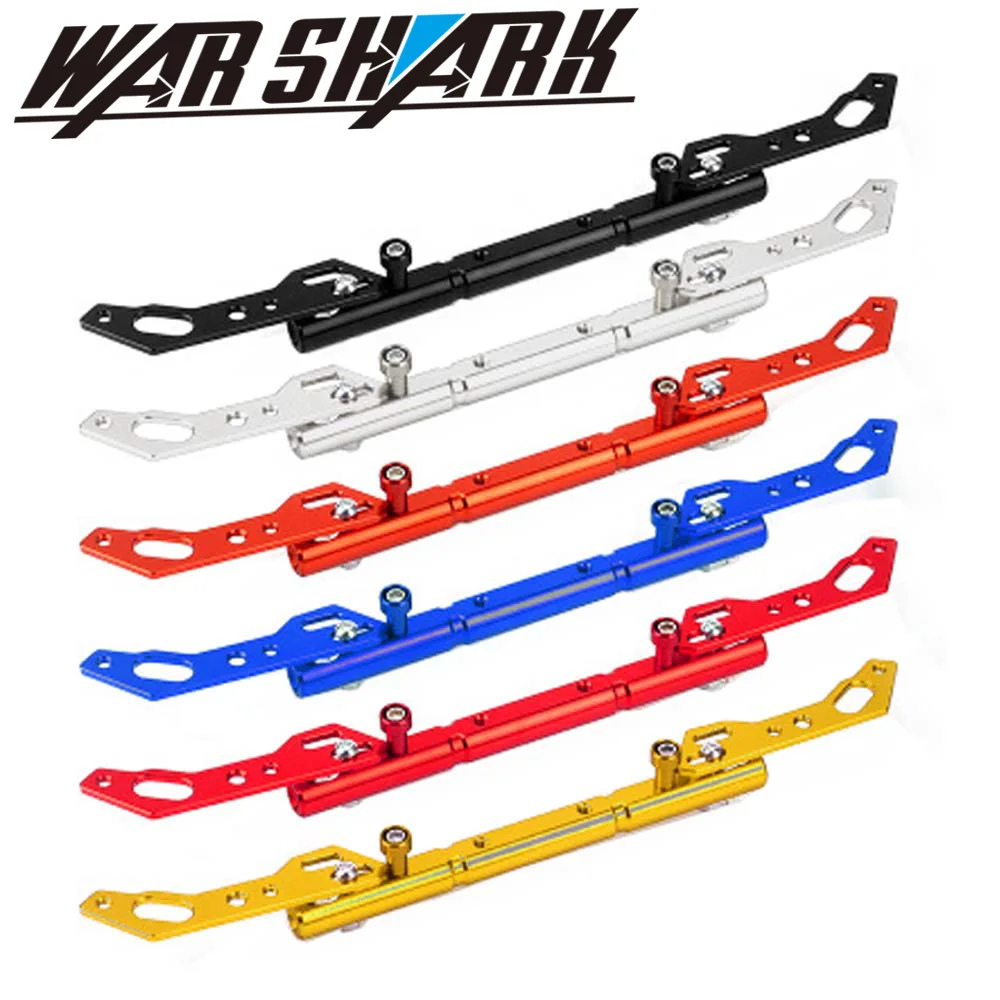 Online Para AEO ELITE 300E 300i para SYM Maxsym 400i CNC motocicleta de aluminio mutilfuncional barra transversal barra de equilibrio palanca de refuerzo