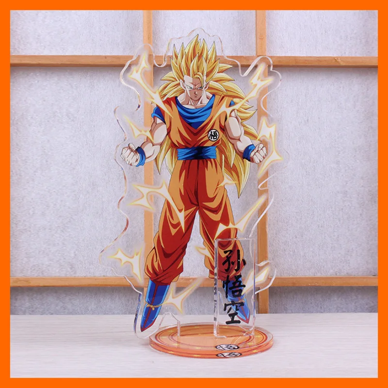 Анимационная модель Dragon Ball Super Saiyan Son Goku Kakarotto украшение для рабочего стола