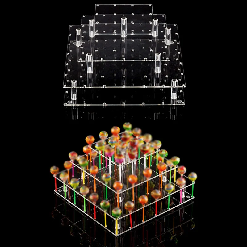 21/35/56 отверстия торт поп-подставка для леденцов Дисплей держатель основания полка DIY Инструменты для выпечки торта Кухня гаджеты