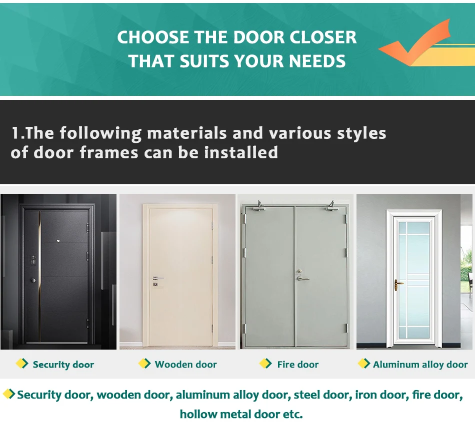 Silver-Color-1303D-Aluminum-Alloy-Door-Closer-40kg-65kg-Automatic-Hydraulic-Door-Closer_23