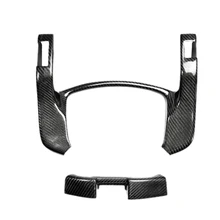 2 шт. для Nissan GTR R35 углеродное волокно Центровой датчик набор ободок Комплект кузова Тюнинг автомобиля часть для R35 GTR LHD