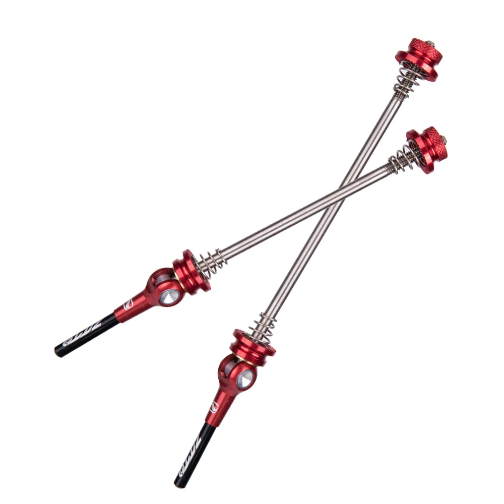 Bicycle Titanium Ti Axis QR Skewers MTB Road Bike Quick Release 9mm 5mm Wheel Front 100mm Rear 135mm Wheel Hub Skewers
