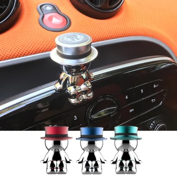 

For New Smart 453 Fortwo Forfour Magnetic Car Phone Holder Mobile Cell Air Vent Mount Magnet GPS Stand Interior Accessories