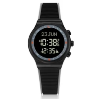 AL-SAHAR Athan Wristwatch Prayer Azan Watch Mosque Muslim Product with Backlight Auto-Qibla Hijri Calendar Islamic Clock 1