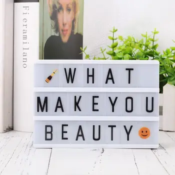 

Wall Art for A6 Replacement Letters Lightbox 90PCS Gift Box Letter Board Numbers DIY