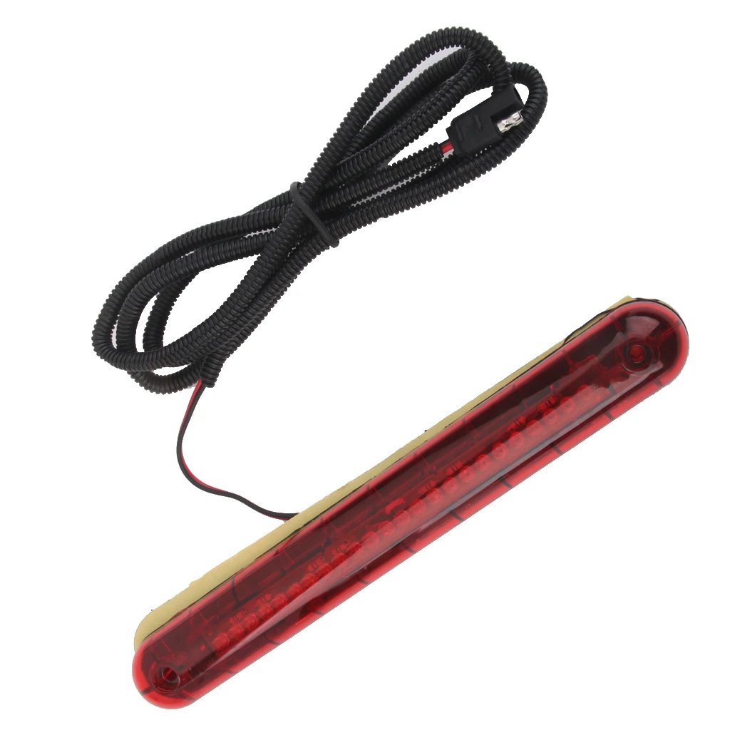 Red 24 LED 12V Car High Mount Third 3RD Brake Stop Tail Light Lamp Universal