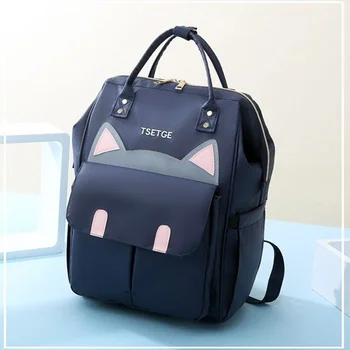 

Cute Mini Backpack Zipper High Capacity Portable Waterproof Diaper Bag Softback Backpack Bolsas Feminina Bag for Women DB60BB