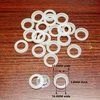 100pcs/lot Lithium battery cap 18650 lithium battery fittings gaskets white aprons nickel metal hydride cadmium meson ► Photo 3/4