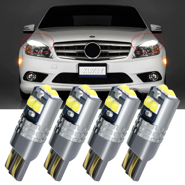 4X Error Free Eyebrow Eyelid Light Bulb For Led Mercedes-Benz W204