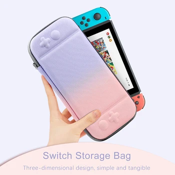 

2 In 1 Game Console Cover With Stand For Nintendo Switch Pastel Portable Hard Case Storage Protective Bag Travel Pouch Accessory