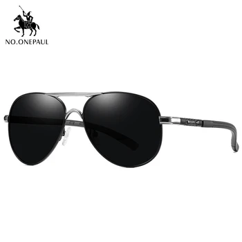

NO.ONEPAUL polarized sunglasses for men and women, fishing accessories, designer square unisex retro sunglasses, UV400, aluminum