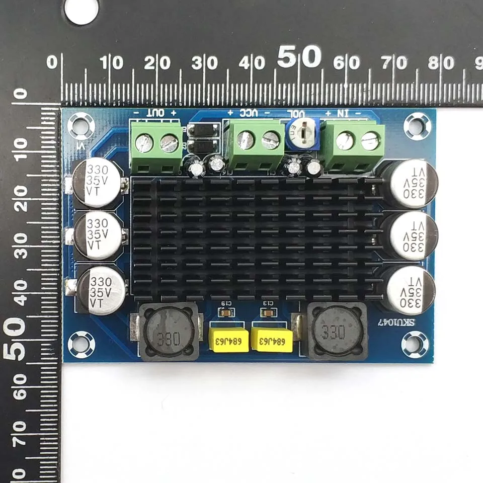 car amplifier XH-M542 DC 12-26V 100W TPA3116D Mono Channel Digital Power Audio Amplifier Board TPA3116D2/TPA3116D2DADR streaming amplifier