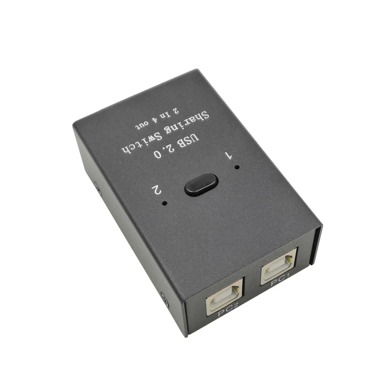 2 In 4 Out USB 2.0 Printer Switch Manual Button Separator Computer Mouse Keyboard U Disk Sharing Equipment USB PRINTER SWITCH