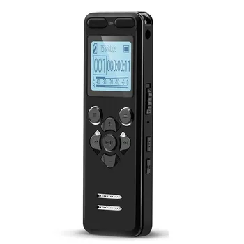 

V36 professional noise reduction one button recording metal 1536Kbps HD digital recorder Long time Recording MP3 Player USB