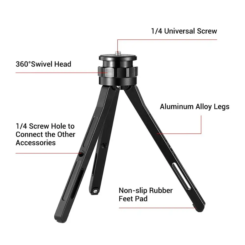Suptig CNC алюминиевые аксессуары для Gopro Max Защитный чехол Корпус Оболочка Чехол Набор с регулируемой высотой крепление штатива