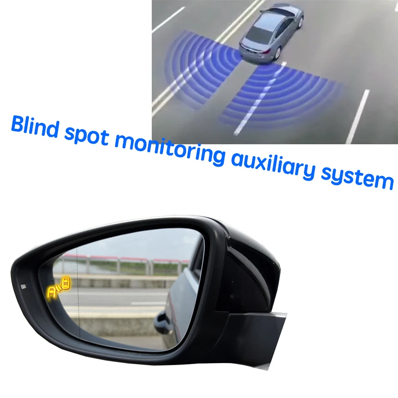 

For Volkswagen VW Passat CC 2010~2018 Car BSD BSM BSA Blind Area Spot Warning Drive Mirror Rear Radar Detection System