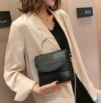 

Women's new stylish and simple portable bucket bag of is all-in-one chain cross-shoulder women's bag