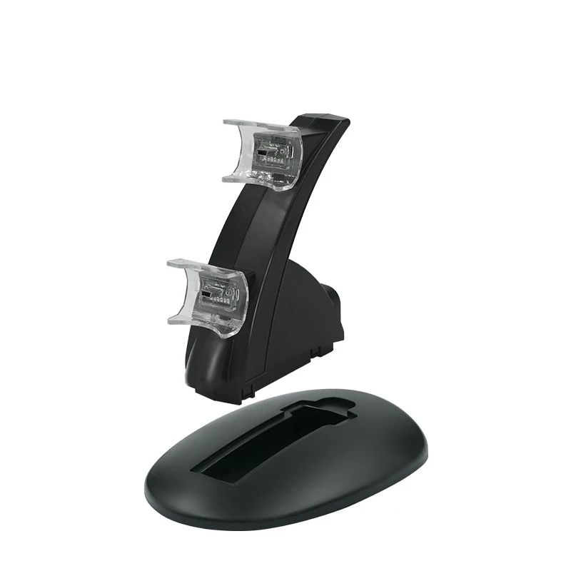 Для PS3 двойной USB контроллер зарядная док-станция светодиодный геймпад Зарядное устройство Док-подставка базовый держатель для playstation 3 PS3 контроллер