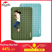 Naturehike Надувной Спальный Коврик износостойкий водонепроницаемый два человека надувной матрас Открытый Кемпинг Туризм 130 мм толщина коврик