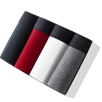 

4pcs/lot Summer Men's Underwear Man Ice Mesh Breathable Sexy Youth Bamboo Ventilate Shorts