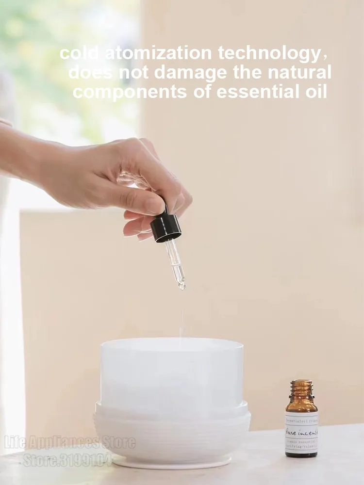 300Ml Usb Umidificatore Desktop Aromaterapia Macchina Muto Nebulizzatore Grande Nebbia Diffusore D'Acqua Luce Notturna Calda Spruzzatore Di Umidità