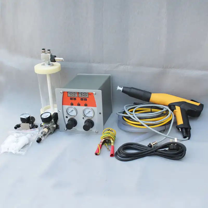 Portable Powder coating test machine test gun Electrostatic Powder
