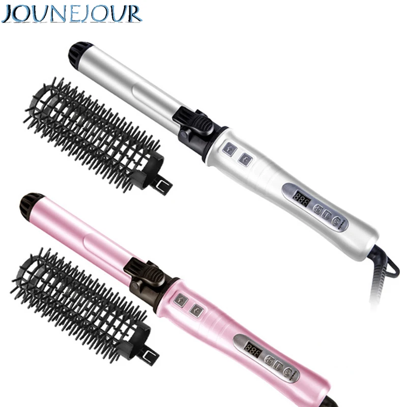 

JUNEJOUR Professional Automatic Hair Curler Brush with Precise Digital Temperature Controls Ceramic Technology Hair Styling