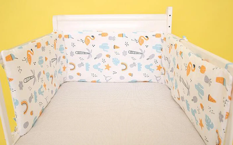 Детская кроватка для новорожденных, подушка для колыбели, Защитный протектор для детской кровати, бамперы, постельный принадлежности подушки, детская кровать, Защитные подушки