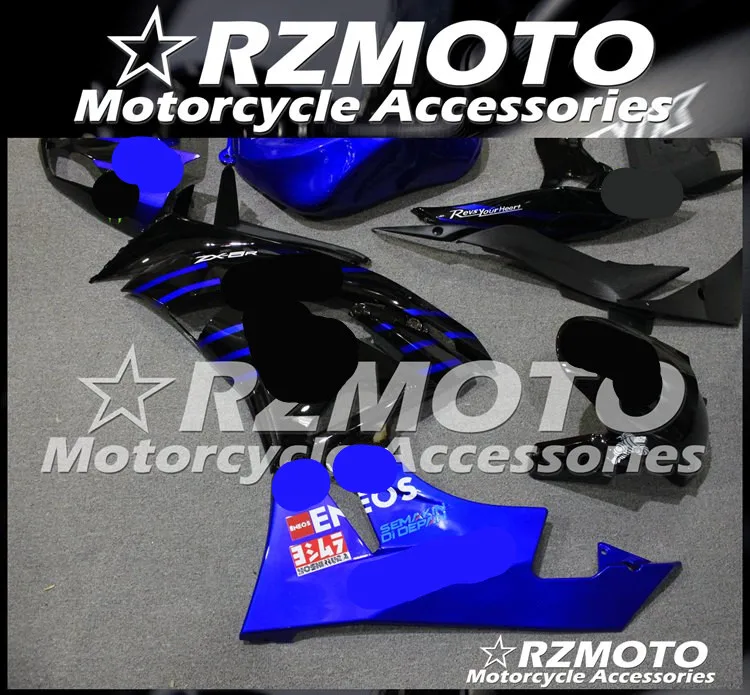 Мотоциклетный обтекатель abs Подходит для Kawasaki ZX6R 636 599 ZX-6R 2009 2010 2011 2012 корпусные детали пресс-форм Магазин № 0294