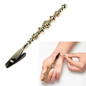 

Gold Bracelet Wear Helping Hand Watch Holder Clasp Fastener Tools Jewelry Helper