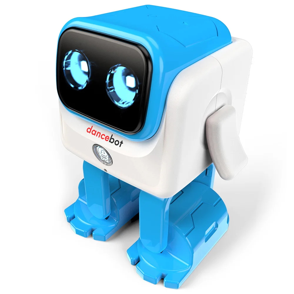Dancebot AI Smart Robot Bluetooth RC Dancing Kids Toys Story Speaker 360 Degree Joint Children's Companion Intelligent Algorithm