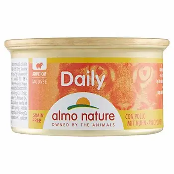 

almo nature Dailymenu Cat Mousse con Tacchino, 85 g, Confezione da 24