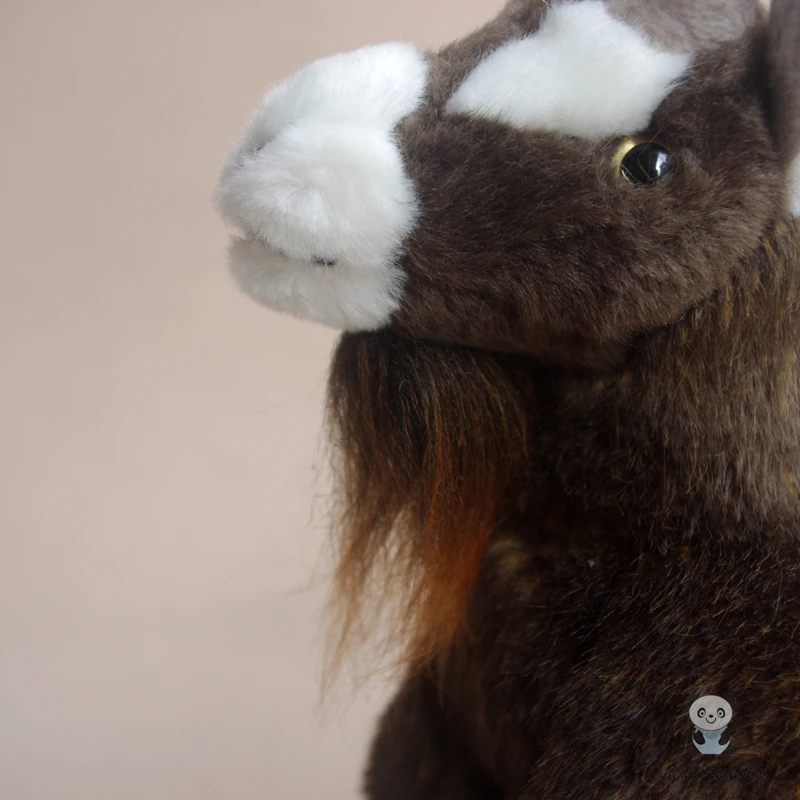 Редкая реальная жизнь Sibirian ibex кукла игрушка для обучения плюшевые животные Boer козья кукла подарок мягкие игрушки модель